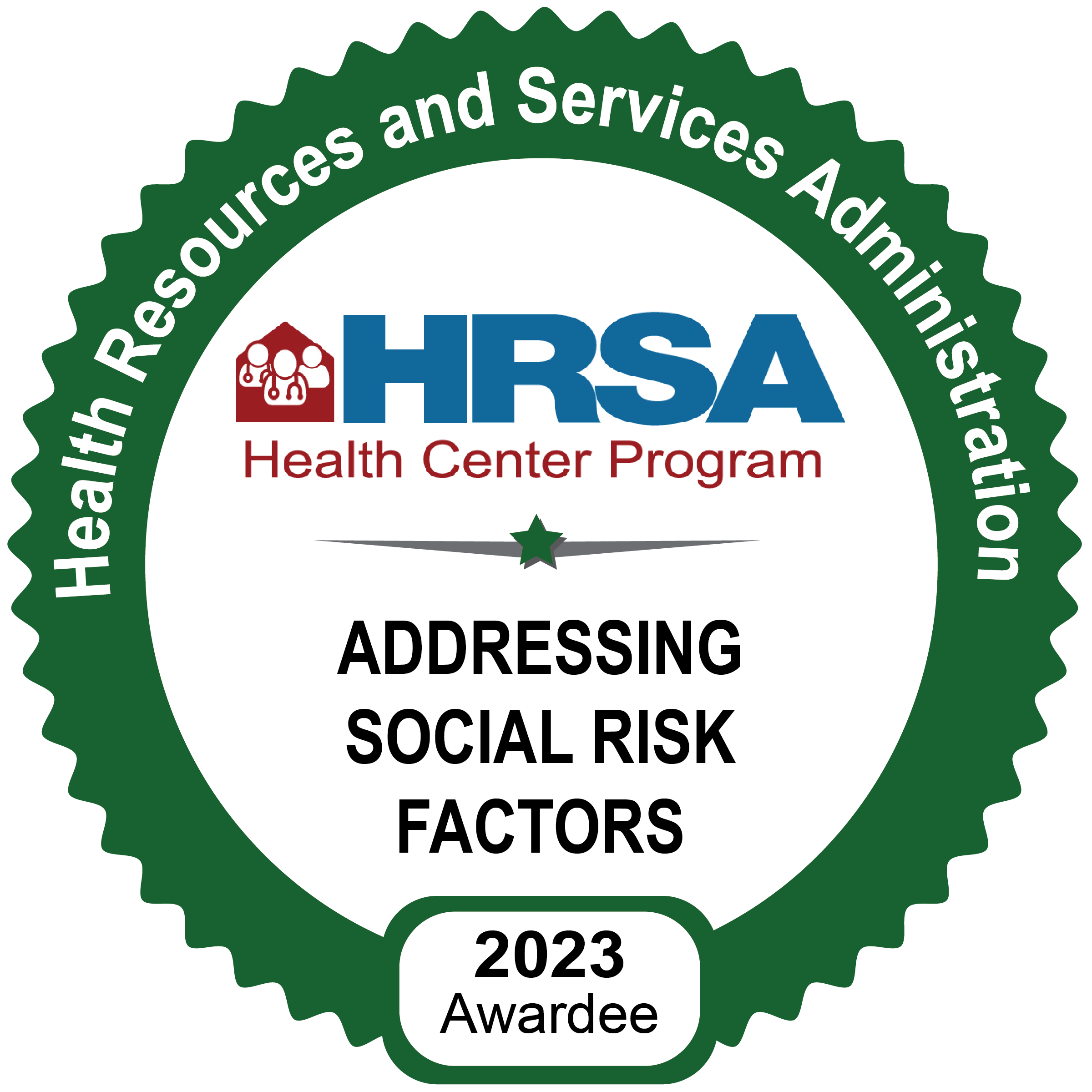 Addressing Social Risk Factors HRSA Award